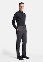 X-Slim Performance shirt Uni in Schwarz |  Seidensticker Onlineshop