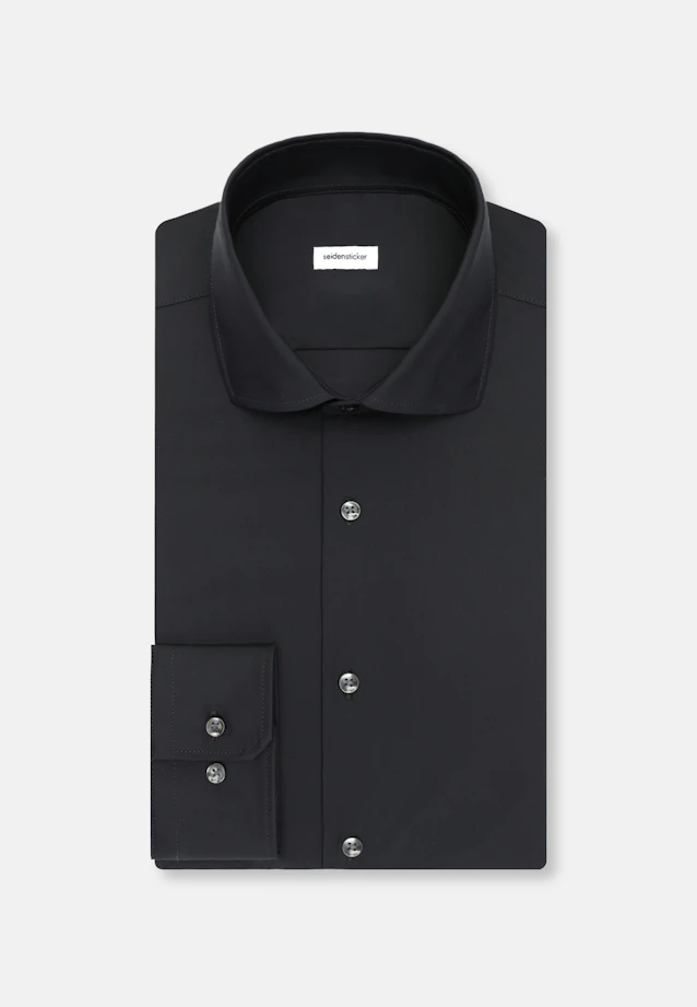 X-Slim Performance-Hemd Uni in Schwarz |  Seidensticker Onlineshop