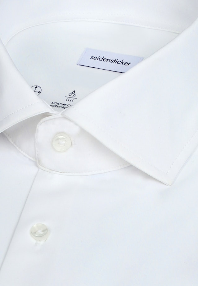 X-Slim Performance shirt Uni in Weiß |  Seidensticker Onlineshop