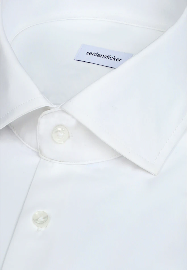 X-Slim Performance shirt Uni in Weiß | Seidensticker online shop