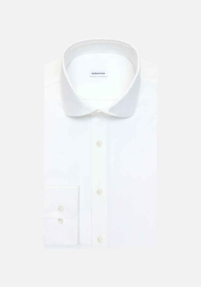 X-Slim Chemise Performance Uni dans Blanc | Boutique en ligne Seidensticker