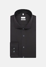 Regular Jersey shirt Uni in Schwarz |  Seidensticker Onlineshop