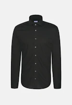 Regular Jersey shirt Uni in Schwarz |  Seidensticker Onlineshop