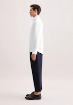 Regular Jersey shirt Uni in Weiß |  Seidensticker Onlineshop