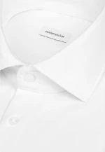 Regular Jersey shirt Uni in Weiß |  Seidensticker Onlineshop