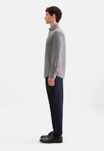 Regular Chemise en jersey Uni in Gris |  Seidensticker Onlineshop