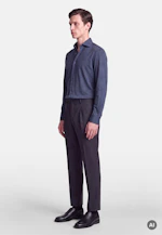 Regular Jerseyhemd Uni in Mittelblau |  Seidensticker Onlineshop