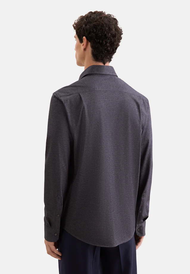 Regular Jerseyhemd Uni in Grau |  Seidensticker Onlineshop
