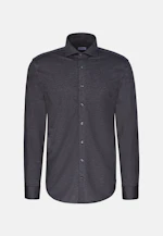 Regular Jerseyhemd Uni in Grau |  Seidensticker Onlineshop
