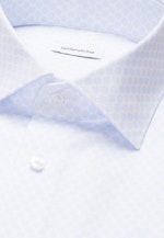 Slim Business Hemd Druck in Hellblau |  Seidensticker Onlineshop