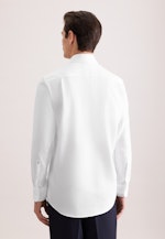 Regular Business shirt Uni in Weiß |  Seidensticker Onlineshop