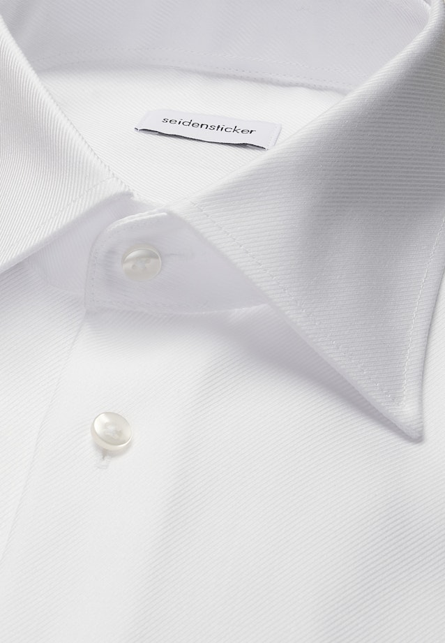 Regular Business shirt Uni in Weiß |  Seidensticker Onlineshop