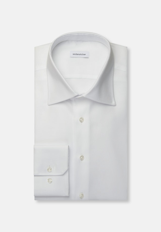 Regular Business shirt Uni in Weiß |  Seidensticker Onlineshop