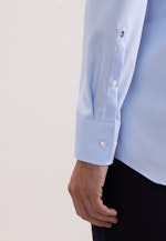 Regular Business Hemd Uni in Mittelblau |  Seidensticker Onlineshop