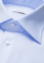 Regular Business Hemd Uni in Mittelblau |  Seidensticker Onlineshop