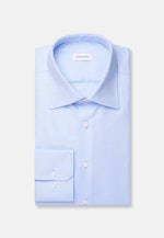 Regular Business Hemd Uni in Mittelblau |  Seidensticker Onlineshop