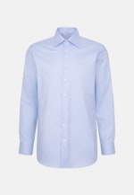 Regular Business shirt Uni in Mittelblau |  Seidensticker Onlineshop