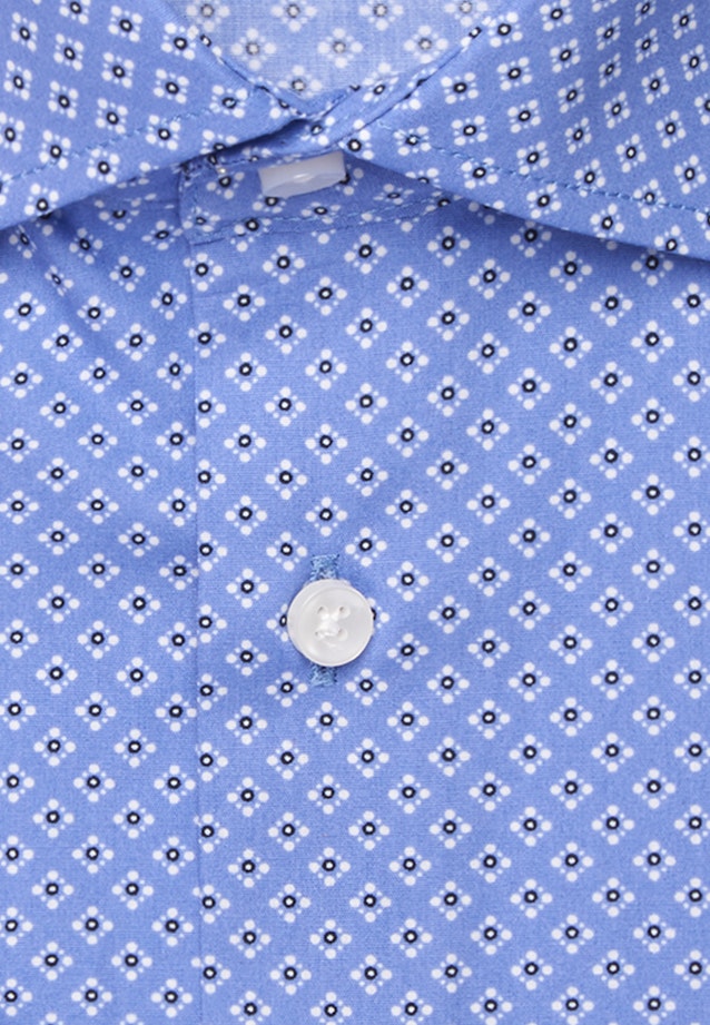 Regular Chemise d'affaires Imprimé in Bleu Clair |  Seidensticker Onlineshop
