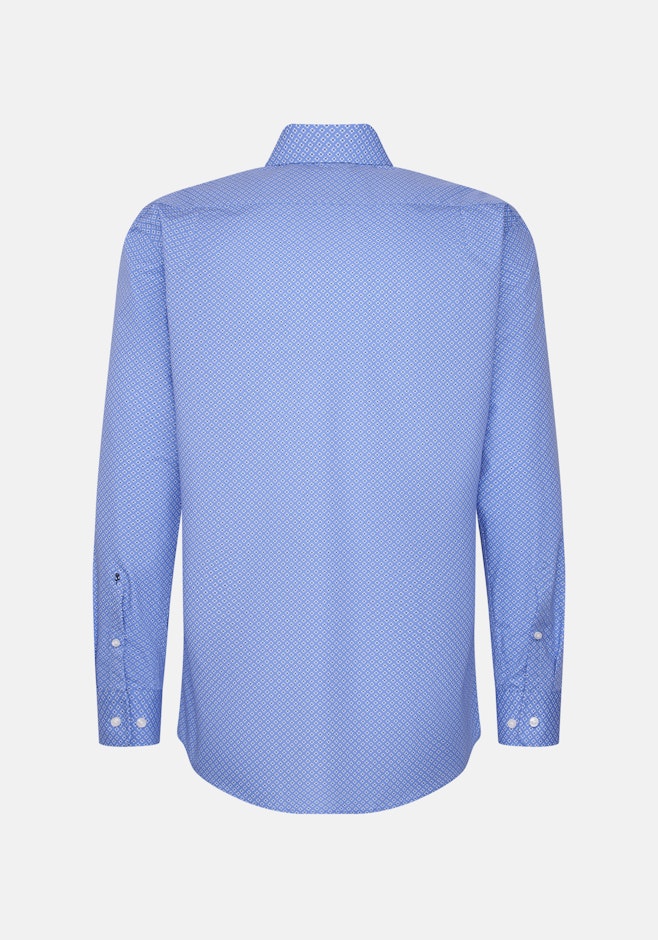 Regular Chemise d'affaires Imprimé dans Bleu Clair | Boutique en ligne Seidensticker