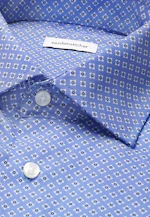 Regular Business Hemd Druck in Hellblau |  Seidensticker Onlineshop