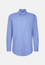 Regular Chemise d'affaires Imprimé in Bleu Clair |  Seidensticker Onlineshop