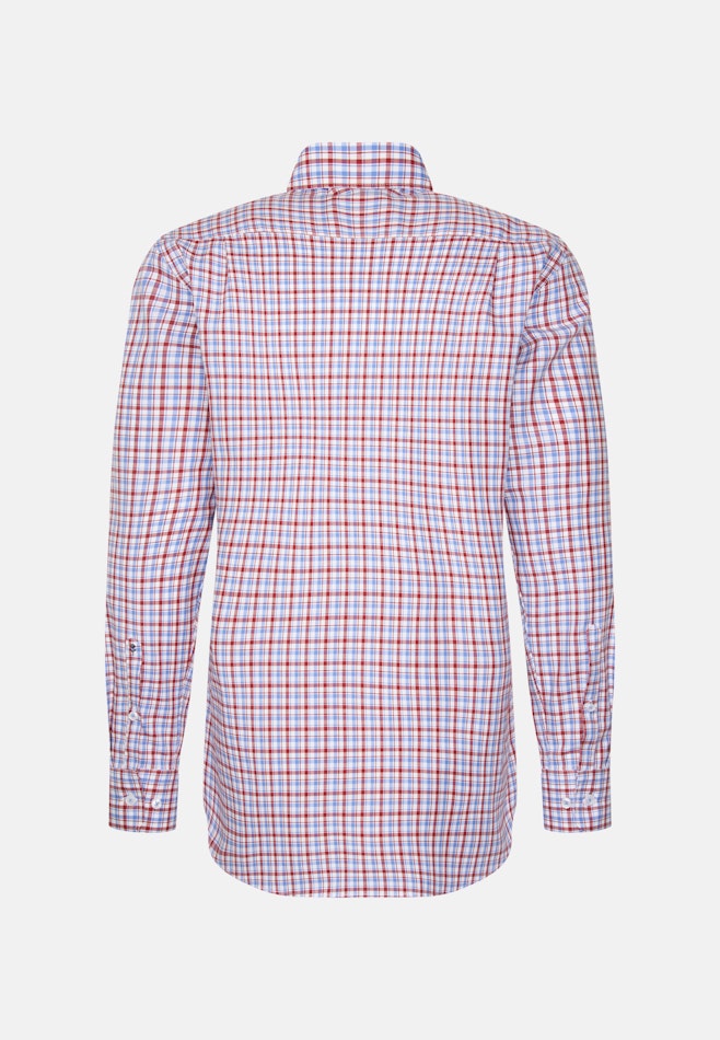 Regular Chemise d'affaires carreaux dans Rouge | Boutique en ligne Seidensticker