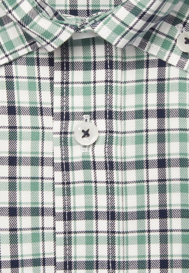 Regular Chemise d'affaires carreaux in Vert |  Seidensticker Onlineshop