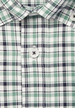 Regular Chemise d'affaires carreaux in Vert |  Seidensticker Onlineshop