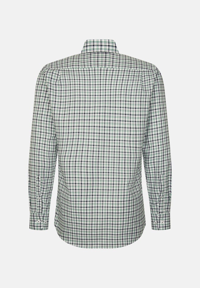 Regular Chemise d'affaires carreaux dans Vert | Boutique en ligne Seidensticker