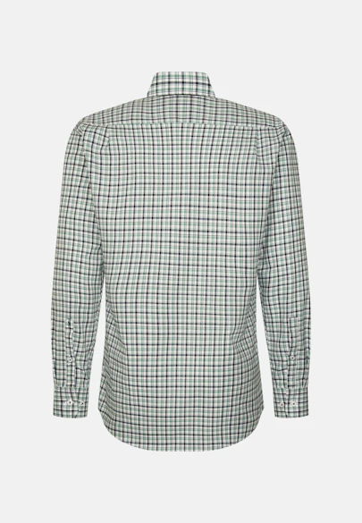 Regular Chemise d'affaires carreaux in Vert |  Seidensticker Onlineshop