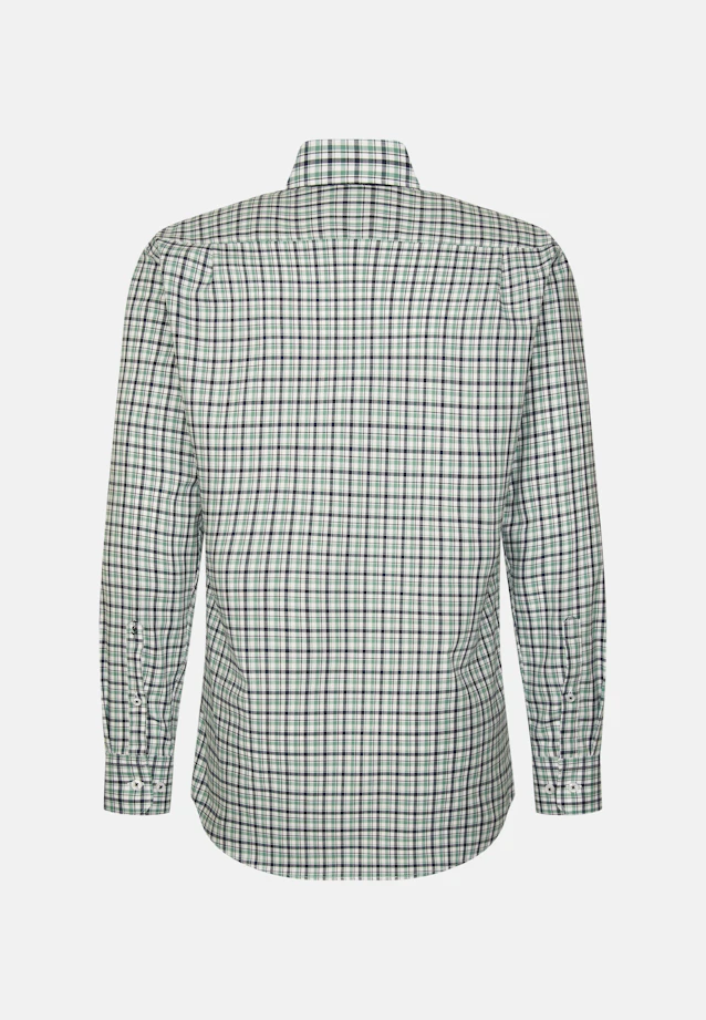 Regular Business Hemd Karo in Grün |  Seidensticker Onlineshop