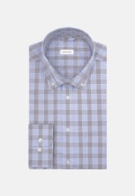 Regular Chemise d'affaires carreaux in Marron |  Seidensticker Onlineshop