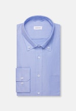 Regular Chemise d'affaires Uni in Bleu Clair |  Seidensticker Onlineshop