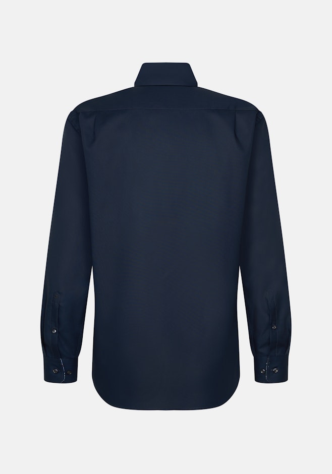 Regular Business Hemd Uni in Dunkelblau | Seidensticker Onlineshop
