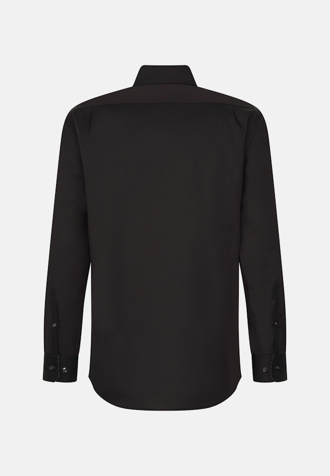 Regular Chemise d'affaires Uni dans Schwarz | Boutique en ligne Seidensticker
