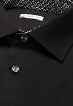 Regular Chemise d'affaires Uni in Schwarz |  Seidensticker Onlineshop