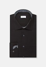 Regular Chemise d'affaires Uni in Schwarz |  Seidensticker Onlineshop