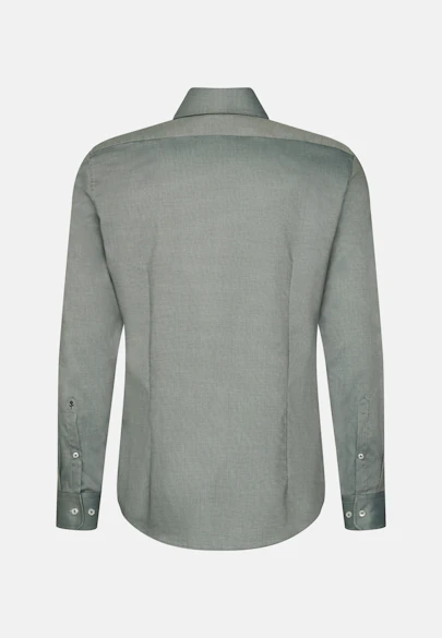 Slim Business Hemd Uni in Grün |  Seidensticker Onlineshop