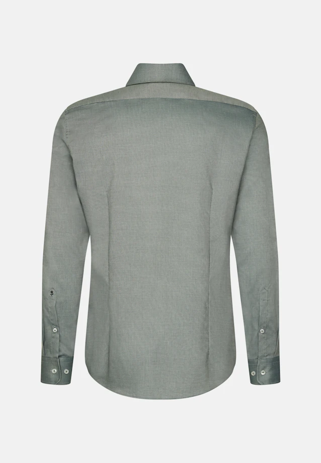 Slim Chemise d'affaires Uni in Vert |  Seidensticker Onlineshop