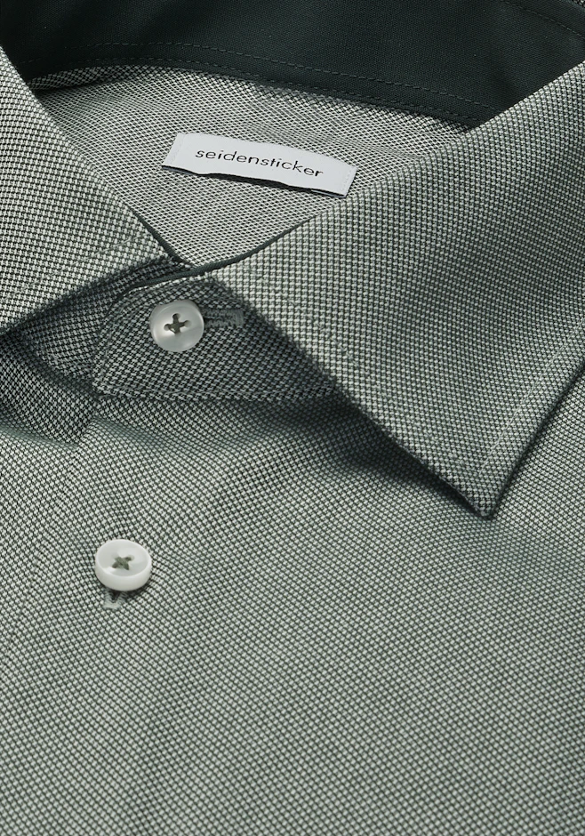 Slim Chemise d'affaires Uni dans Vert | Boutique en ligne Seidensticker