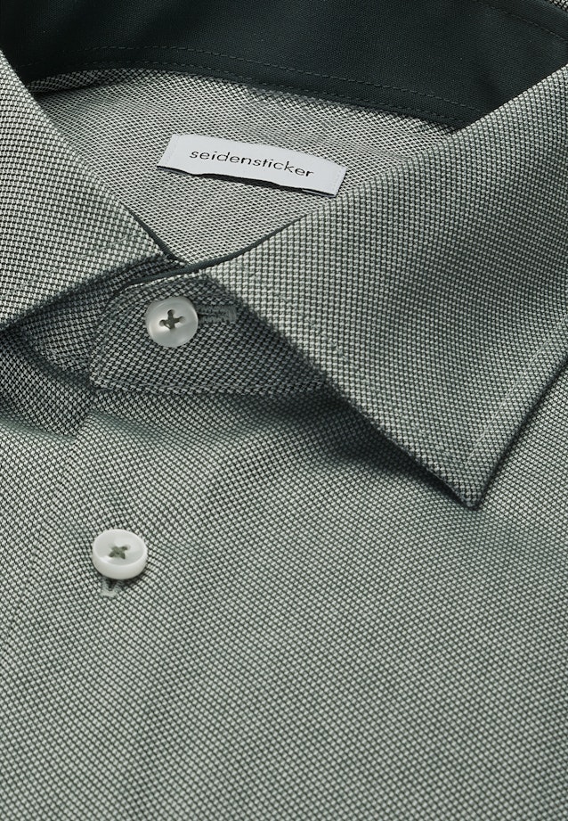 Slim Chemise d'affaires Uni in Vert |  Seidensticker Onlineshop