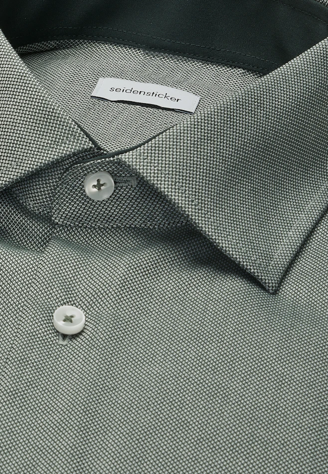 Slim Chemise d'affaires Uni dans Vert | Boutique en ligne Seidensticker