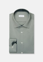 Slim Chemise d'affaires Uni in Vert |  Seidensticker Onlineshop