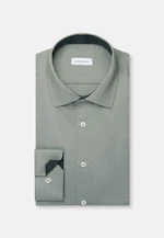 Slim Chemise d'affaires Uni in Vert |  Seidensticker Onlineshop