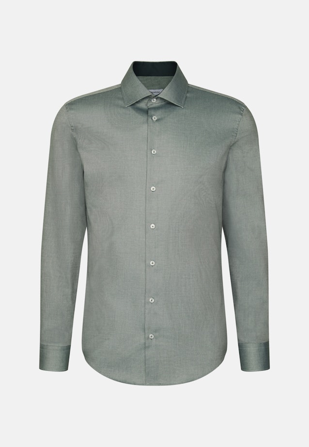 Slim Chemise d'affaires Uni in Vert |  Seidensticker Onlineshop