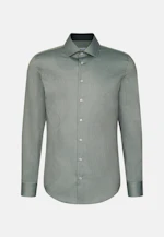 Slim Chemise d'affaires Uni in Vert |  Seidensticker Onlineshop