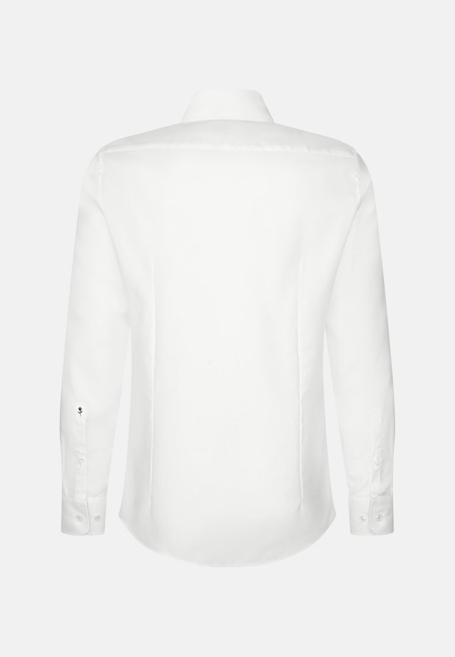 Slim Chemise d'affaires Uni in Blanc |  Seidensticker Onlineshop