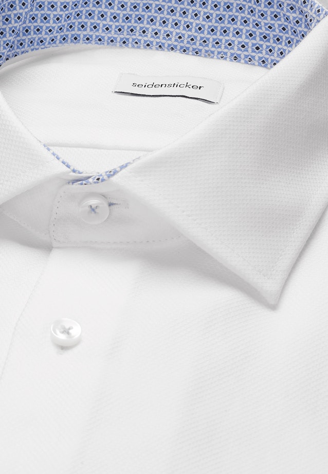 Slim Chemise d'affaires Uni in Blanc |  Seidensticker Onlineshop