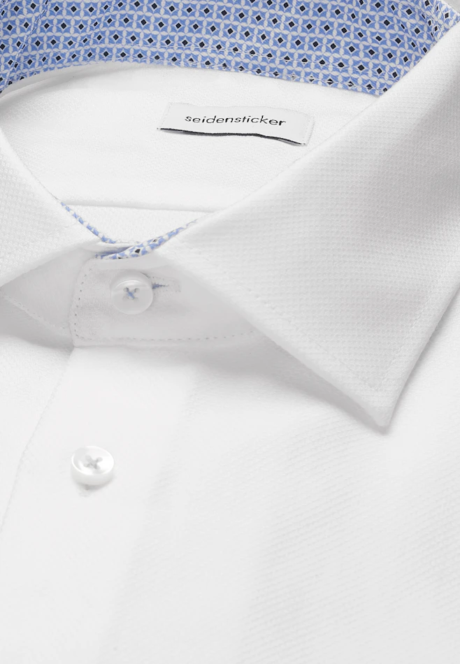 Slim Chemise d'affaires Uni dans Blanc | Boutique en ligne Seidensticker