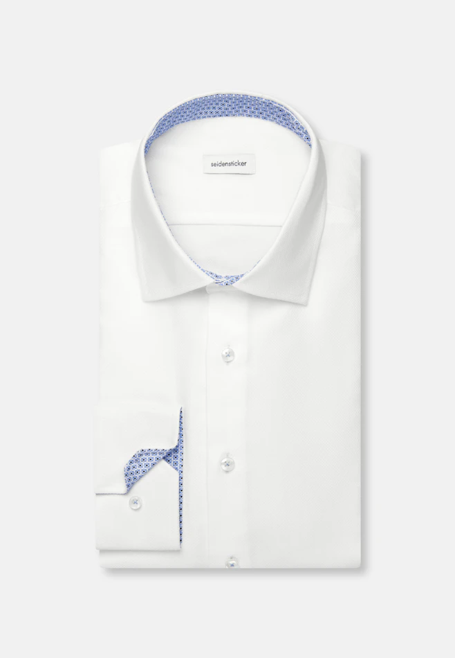 Slim Chemise d'affaires Uni dans Blanc | Boutique en ligne Seidensticker